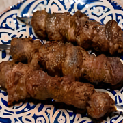 Lamb Kebab Skewers / Brochettes de kabab d&rsquo;agneau