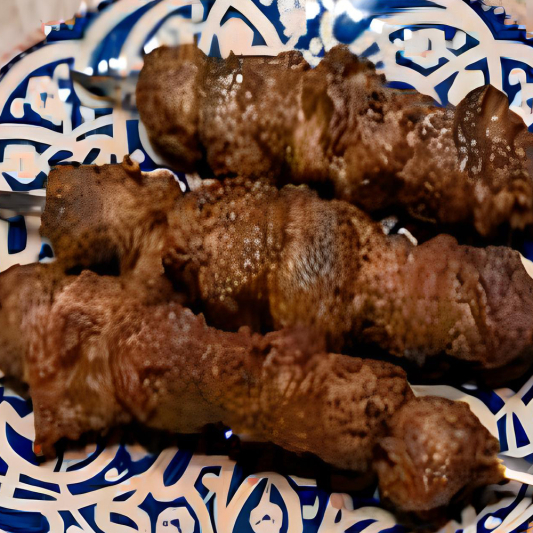 Lamb Kebab Skewers / Brochettes de kabab d&rsquo;agneau