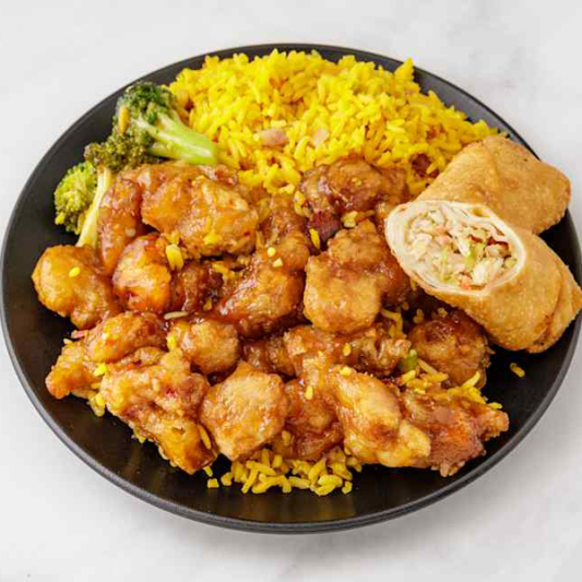 L4. General Tso's Chicken Lunch