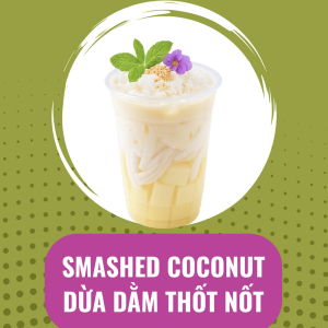 Smashed Coconut Dessert / Dua Dam Thot Not