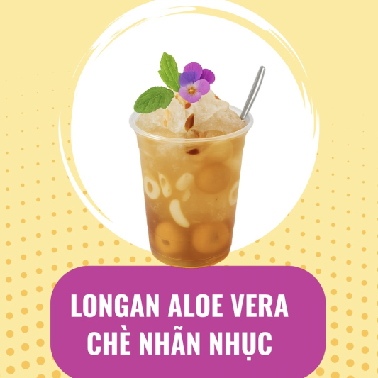 Longan Aloe Vera Dessert / Che Nhan Nhuc