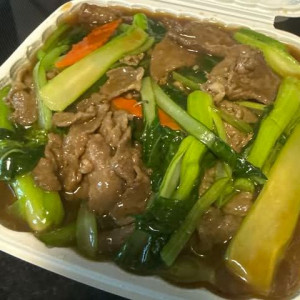 Beef Choy Sum Noodles
