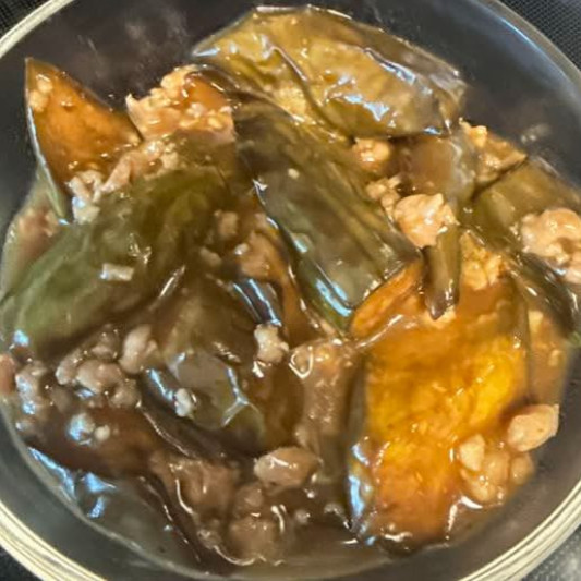 Eggplant with Pork Hash