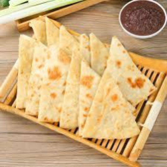 Pan-Fried Homestyle Flatbread / 手工家常饼