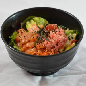 P10. Salmon & Tuna Poke