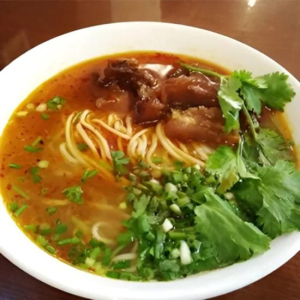 Homemade Beef Tendon Noodle Soup