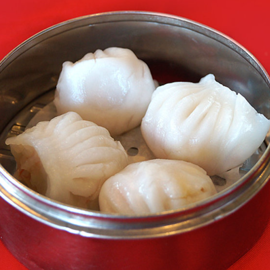 12. Shrimp Dumplings (4 pcs) 素蝦餃