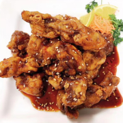 66. Crispy Beef with Sesame /  Boeuf croustillant aux s&eacute;sames