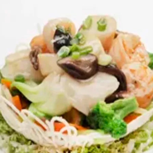 37. Seafood Bird's Nest / Nid d'oiseau aux fruits de mer