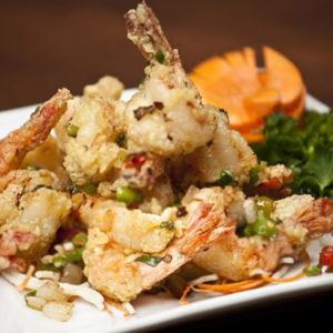 34. Crispy Shrimp with Sea Salt / Crevettes croustillantes au sel de mer