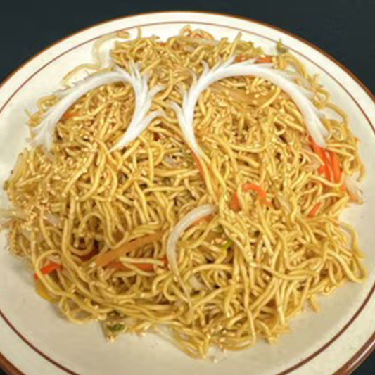 96. Stir-Fried Noodles with Supreme Soya Sauce and Sesame / Nouilles saut&eacute;es &agrave; la sauce soja supr&ecirc;me au s&eacute;sames