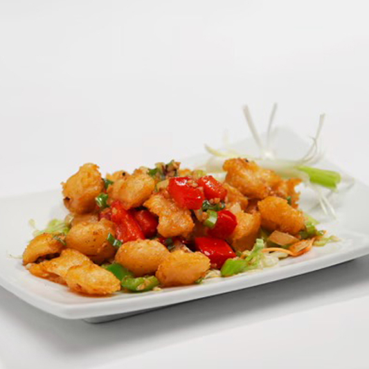 17. Fried Mini Squids with Sea Salt / Calmars miniatures frits au sel de mer
