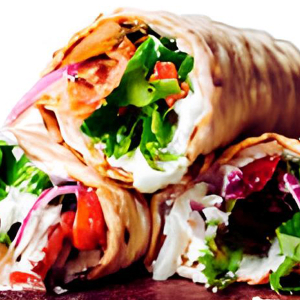Tandoori Paneer Tikka Wrap