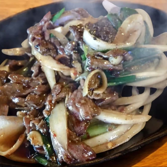 Sizzling Mongolian Beef