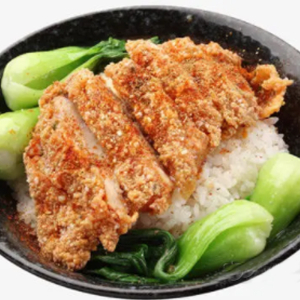 6. Chicken Filet with Steamed Rice 金園雞排飯