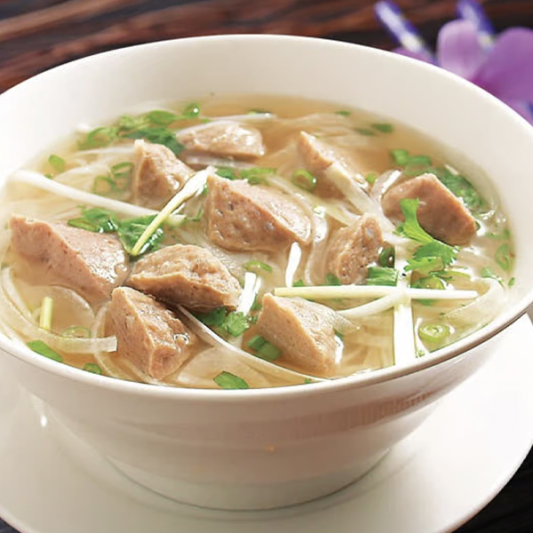 21 - Beef Meat Balls Pho
