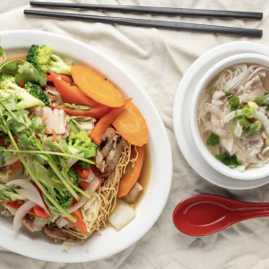 Combo 5. Mi Xao Gion Bo