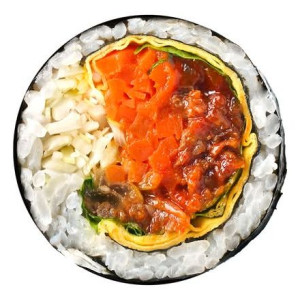 Korean Style Bibim Gimbap