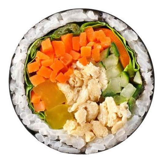 Sweet Dry-Fried Tofu Gimbap
