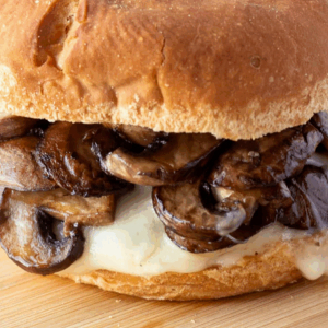 Mushroom Swiss Burger