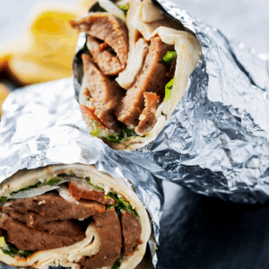 Lamb Kebab Wrap