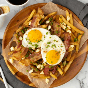 Eggs & Bacon Poutine