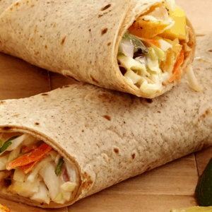Baked Fish Wrap