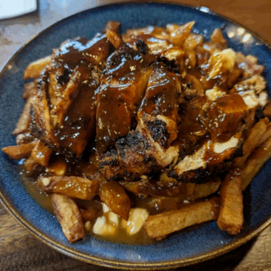Jerk Chicken Poutine