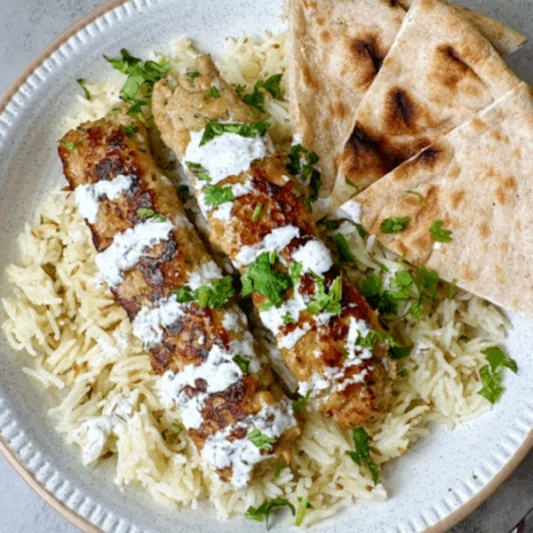Ground Chicken Kebab
