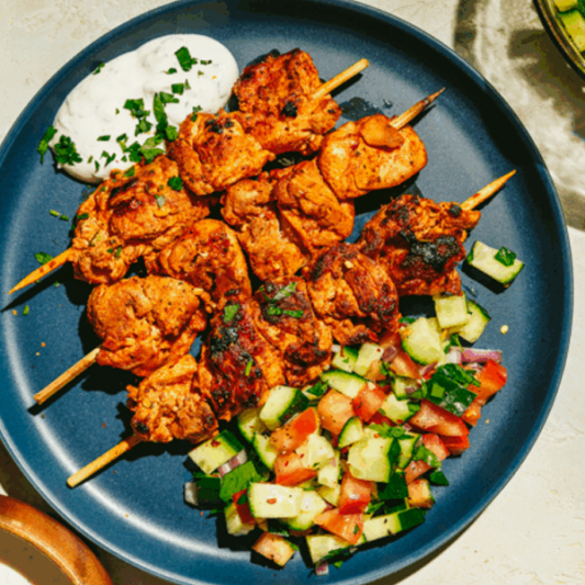 Chicken Shish Taouk Plate