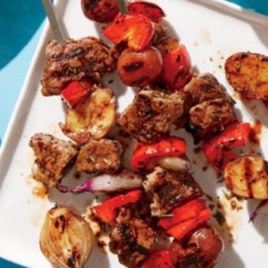 Premium Kebab (1 kg, Mild, 10 Skewers)