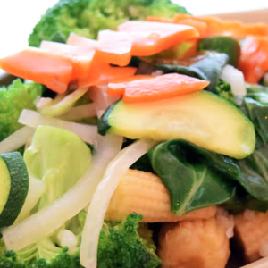 #133. L&eacute;gumes assortis saut&eacute;s / Stir-Fried Mixed Vegetables