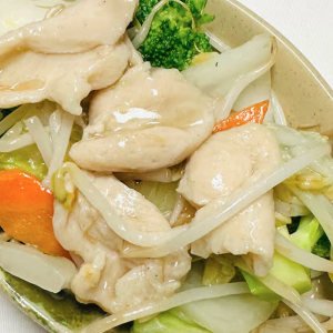 #123. Poulet saut&eacute; aux l&eacute;gumes assortis / Stir-Fried Chicken with Mixed Vegetables