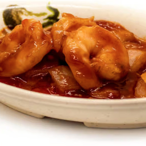 #128. Crevettes sichuanaises / Szechuan Shrimp