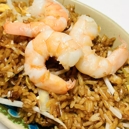 #136. Riz frit aux crevettes / Shrimp Fried Rice