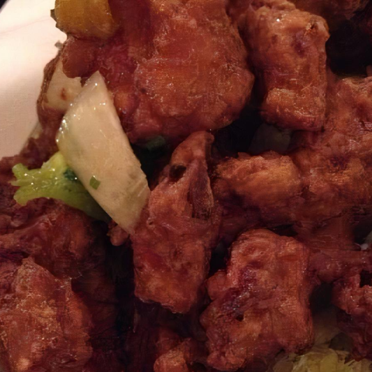 Pork with Mixed Vegetables 什菜肉片