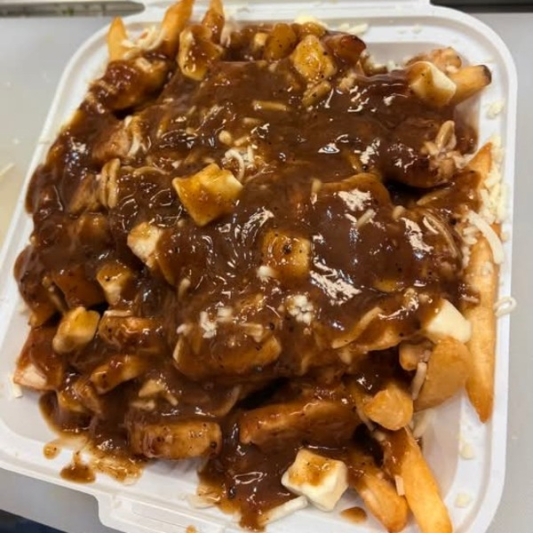Jerk Chicken Poutine