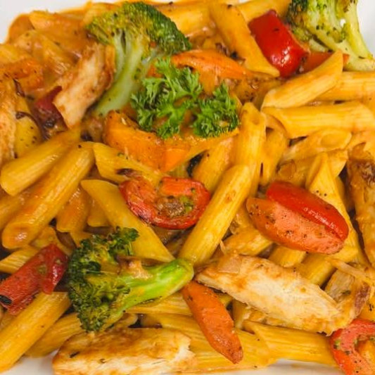 Classic Rose Chicken and Veggies