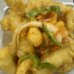 24. Salt & Pepper Squid with Spices