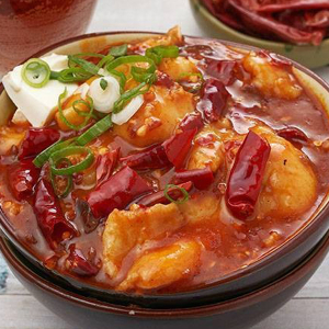21. Fish Stewed in Tofu Pudding 豆花鱼