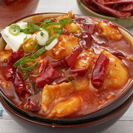 21. Fish Stewed in Tofu Pudding 豆花鱼