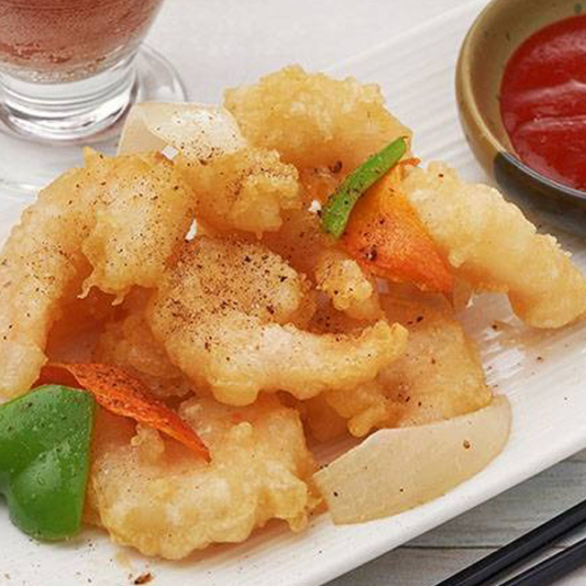 6. Peeled Shrimp Fried with Salt & Pepper 椒盐虾仁