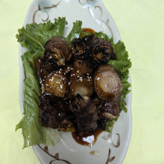 19. Enoki Beef Roll