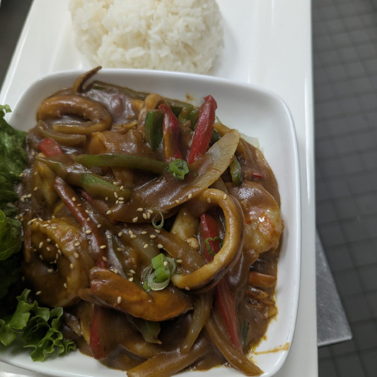5. Seafood Japanese Curry Rice