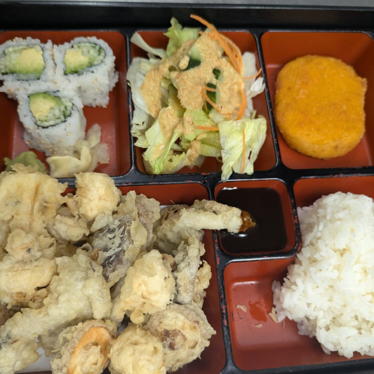 5. Mixed Mushroom Tempura Box