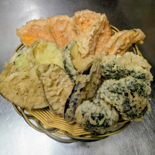 3. Mixed Vegetable Tempura