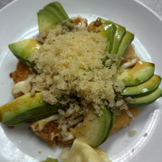 Avocado Sushi Pizza