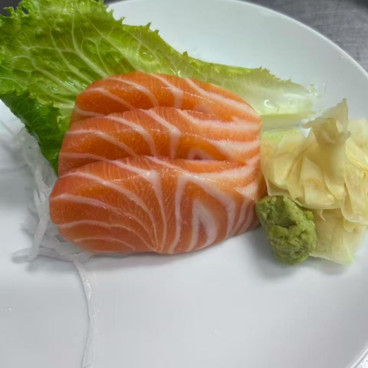 Salmon Sashimi (3 pcs)