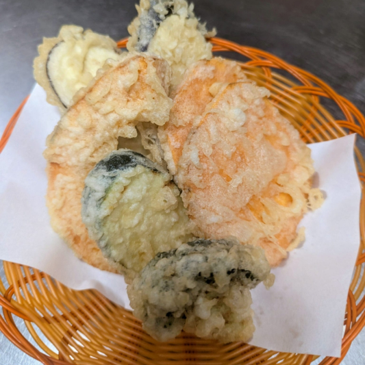 8. Mixed Vegetable Tempura