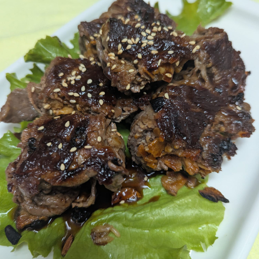 18. Garlic Beef Roll